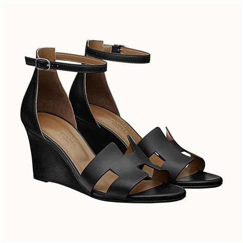 hermes h wedges|hermes sandals high heels.